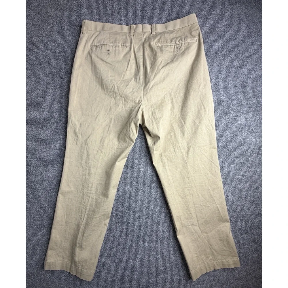 Banana‎ Republic 36x30 Khaki Modern Slim Manteco Suit Mens Dress Pants